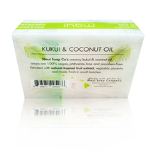 Load image into Gallery viewer, Gardenia Bar Soap with Kukui & Coconut Oil 6oz