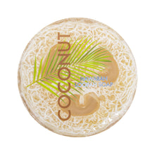 Load image into Gallery viewer, Coconut Sea Salt & Kukui Exfoliating Loofah Soap 4.75oz