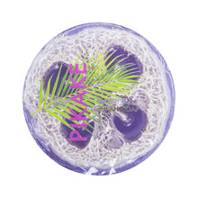 Load image into Gallery viewer, Pikake Sea Salt & Kukui Exfoliating Loofah Soap 4.75oz