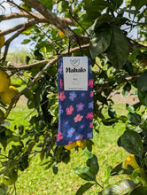 Load image into Gallery viewer, Multi Color Hibiscus sock