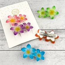Load image into Gallery viewer, Plumeria Flower Hair Clip
