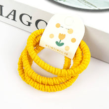 Load image into Gallery viewer, Set of 4 Colorful High Elasticity Pleated Hair Ties