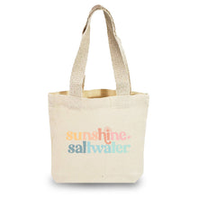 Load image into Gallery viewer, Canvas Gift Bag Sunshine + Saltwater