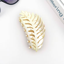 Load image into Gallery viewer, Candy Color Gradient Leaf Hair Clip