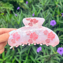 Load image into Gallery viewer, Orchid Lei Bombucha Claw Clip
