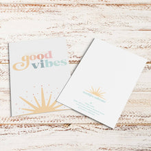 Load image into Gallery viewer, Good Vibes Greeting Card