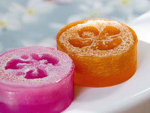 Load image into Gallery viewer, Coconut Sea Salt & Kukui Exfoliating Loofah Soap 4.75oz