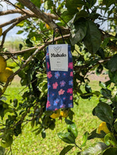 Load image into Gallery viewer, Multi Color Hibiscus sock