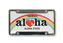 Load image into Gallery viewer, Mini Hawaiian License Plate Magnets