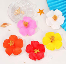 Load image into Gallery viewer, 4” Hibiscus Foam Hair Clip