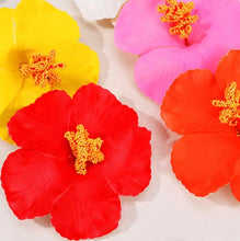 Load image into Gallery viewer, 4” Hibiscus Foam Hair Clip