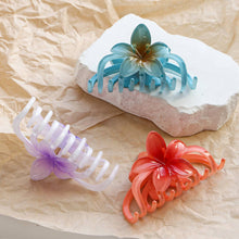 Load image into Gallery viewer, Plumeria Medium & Large Claw Clip