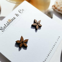 Load image into Gallery viewer, Plumeria Studs