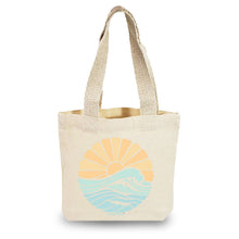 Load image into Gallery viewer, Canvas Gift Bag Sun + Wave