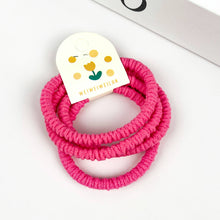 Load image into Gallery viewer, Set of 4 Colorful High Elasticity Pleated Hair Ties