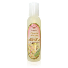 Load image into Gallery viewer, Plumeria Blossom Scented Coconut Oil 4 oz.