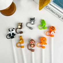 Load image into Gallery viewer, Animal Series Straw Cover
