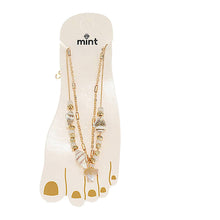 Load image into Gallery viewer, Seashell Chain Anklet
