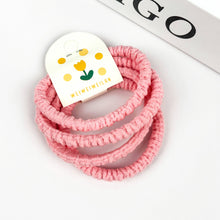 Load image into Gallery viewer, Set of 4 Colorful High Elasticity Pleated Hair Ties
