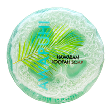 Load image into Gallery viewer, Awapuhi Sea Salt &amp; Kukui Exfoliating Loofah Soap 4.75oz
