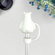 Load image into Gallery viewer, Polar Bear Straw Cover
