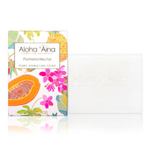 Load image into Gallery viewer, Aloha &#39;Aina – Plumeria Nectar Pure Bar Soap

