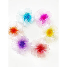 Load image into Gallery viewer, Glowy Hawaiian Flower Hair Claw
