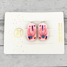Load image into Gallery viewer, Cute Slipper Hair Clip, Adorable Hair Barrette

