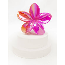 Load image into Gallery viewer, Two Tone Hawaiian Flower Hair Claw
