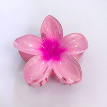Load image into Gallery viewer, Plumeria Colorful Claw Clip

