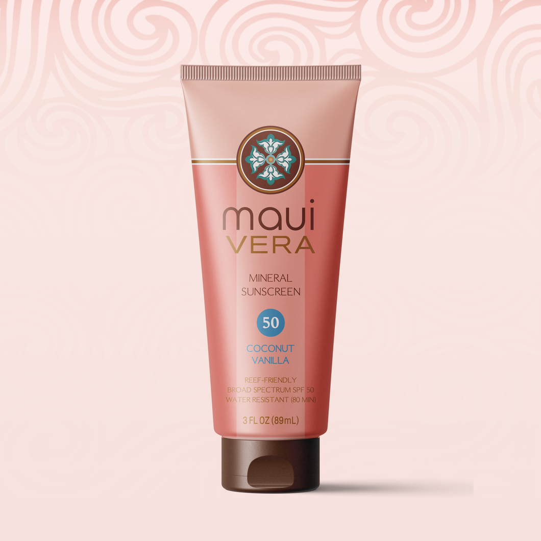 SPF 50 MINERAL SUNSCREEN - SCENTED