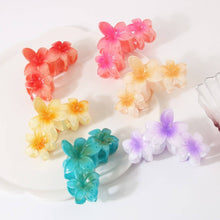 Load image into Gallery viewer, 3 Flower Claw Clip
