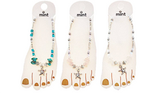 Load image into Gallery viewer, Beaded Starfish Anklet
