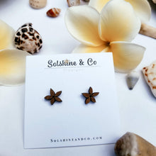 Load image into Gallery viewer, Plumeria Studs
