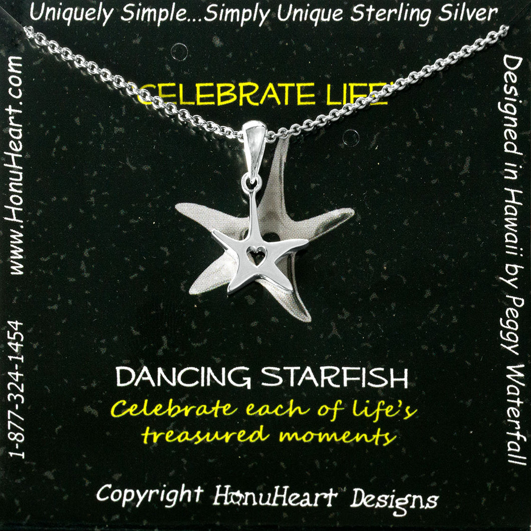 Small Pendant Dancing Starfish