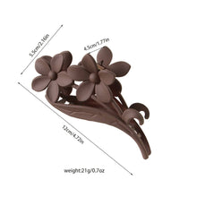 Load image into Gallery viewer, Vintage Flower Claw Clip
