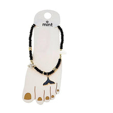 Load image into Gallery viewer, Whale Tail Beaded Shell Anklet

