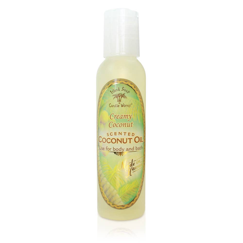 Creamy Coconut Scented Coconut Oil 4 oz.
