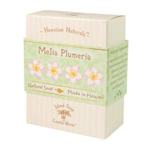 Load image into Gallery viewer, 4.4 oz. Melia Plumeria Hawaiian Naturals Soap
