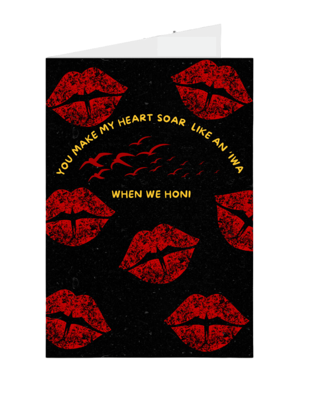 Honihoni Me Greeting Card