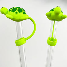 Load image into Gallery viewer, Turtle Straw Topper
