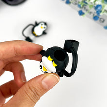 Load image into Gallery viewer, Penguin Straw Toppers
