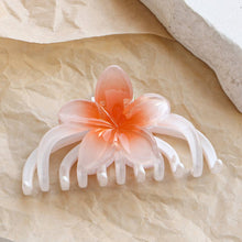Load image into Gallery viewer, Plumeria Large Claw Clip
