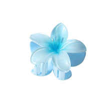 Load image into Gallery viewer, Pearl Gradient Plumeria Claw Clip

