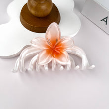Load image into Gallery viewer, Plumeria Large Claw Clip
