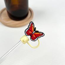 Load image into Gallery viewer, Butterfly Straw Toppers
