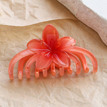 Load image into Gallery viewer, Plumeria Large Claw Clip
