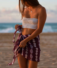 Load image into Gallery viewer, Crown Flower Mini Organic Cotton Pareo
