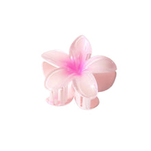 Load image into Gallery viewer, Pearl Gradient Plumeria Claw Clip
