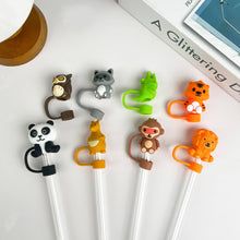 Load image into Gallery viewer, Animal Series Straw Cover
